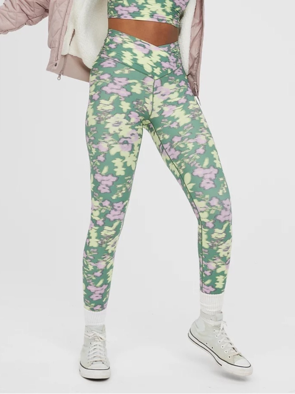 NWT OFFLINE By Aerie Real Me High Waisted Legging Crossover Leggings Medium
